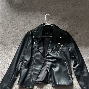 H&M Black Leather Jacket